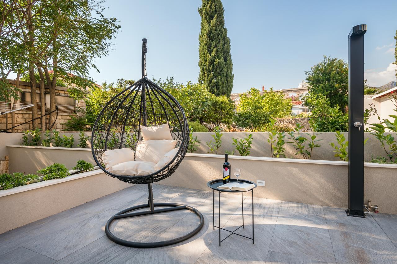 Family Apartment Dubrovnik - Private Jacuzzi Terrace, Private Parking Exteriör bild